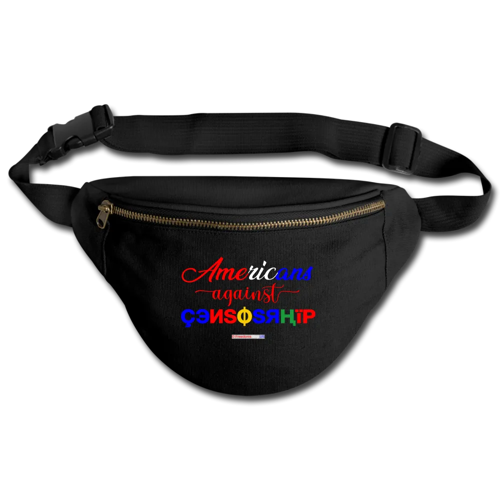 AMERICANS AGAINST CENSORSHIP - Fanny Pack | Comfort Colors 344
