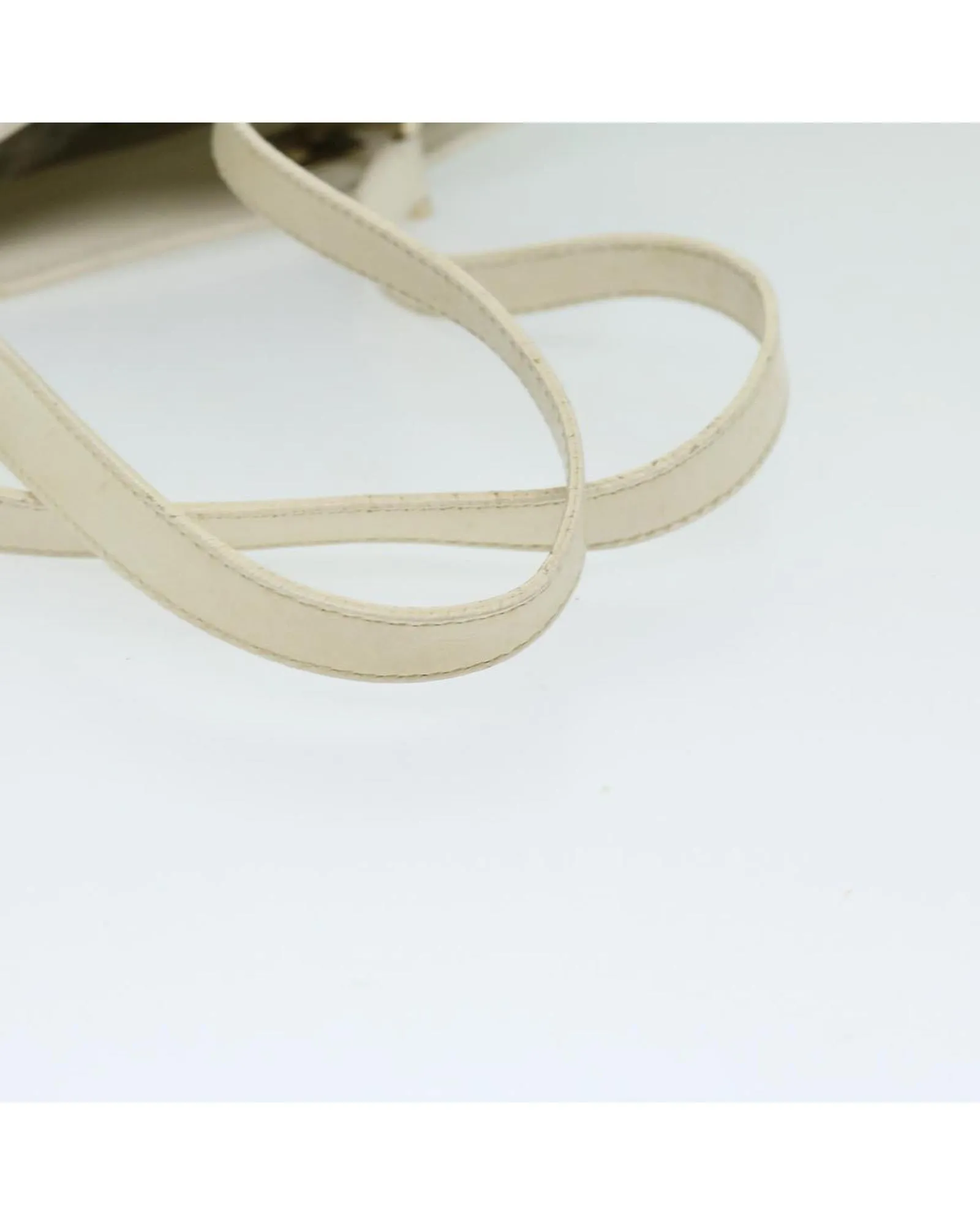 Authentic GG Canvas Hand Bag in Light Blue and White