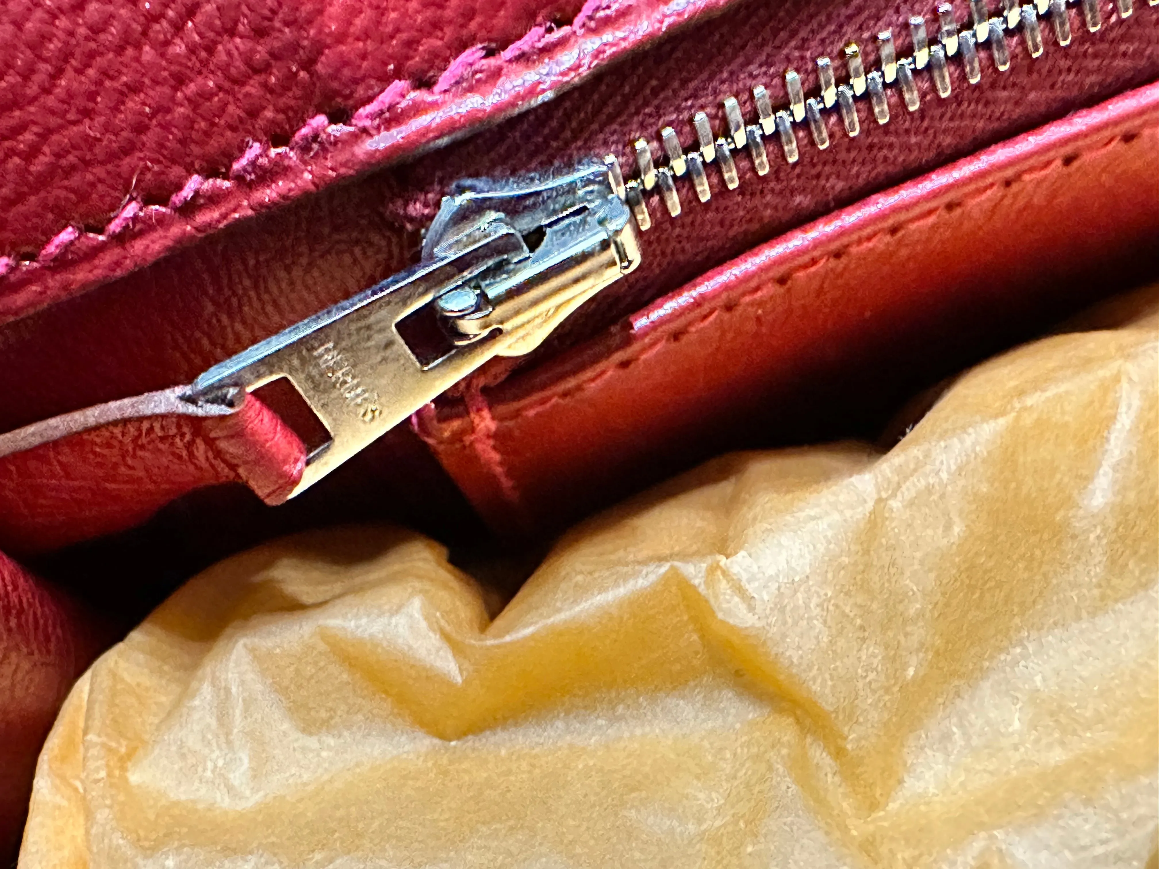 Birkin 30 Exotic Red PHW