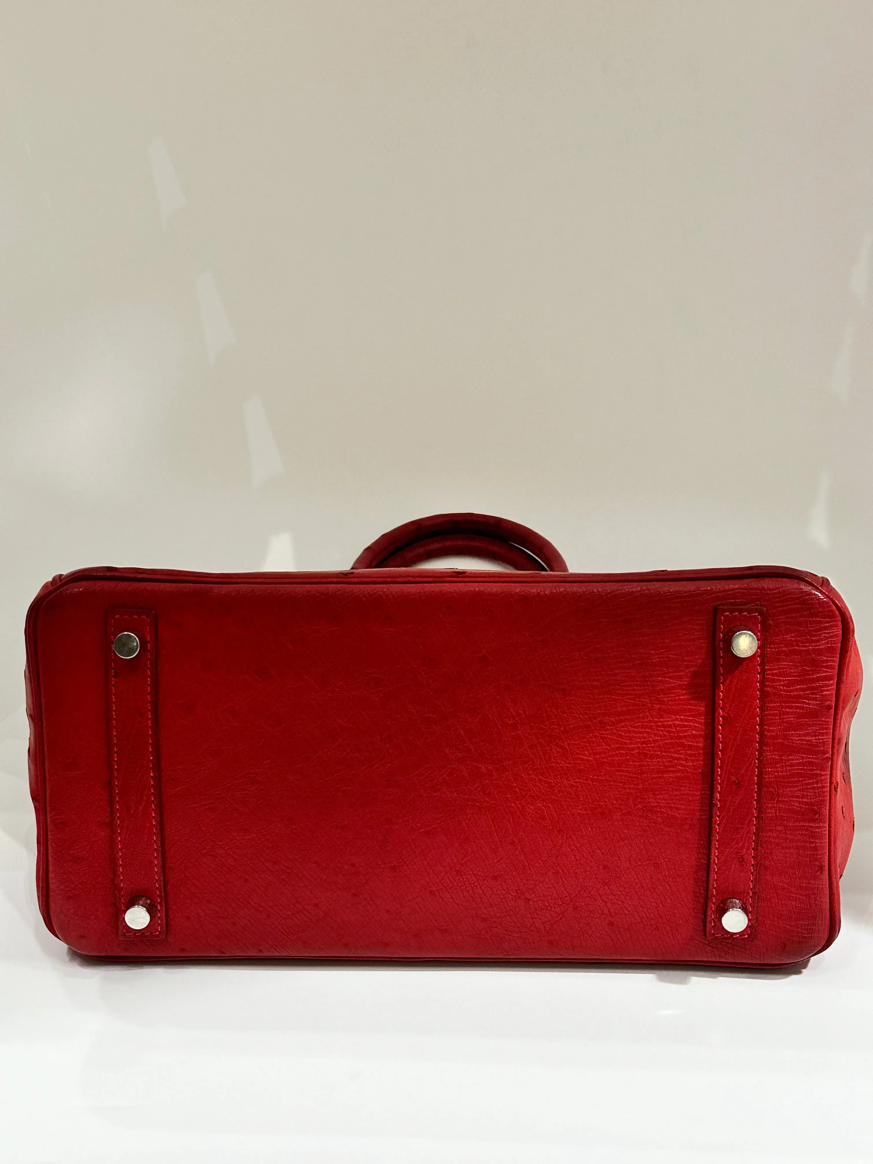Birkin 30 Exotic Red PHW