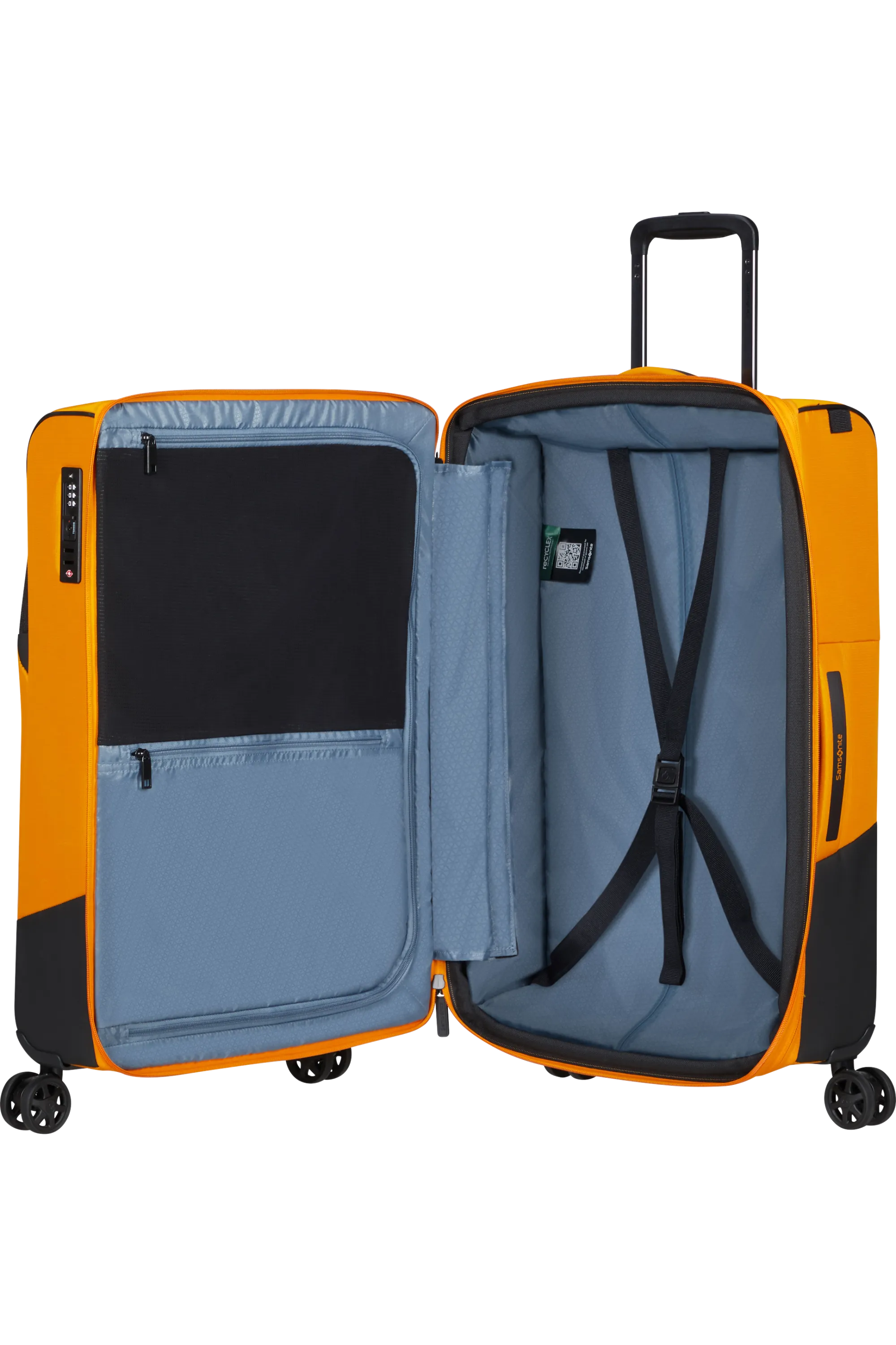 BIZ2GO TRVL Spinner (4 wheels) 66cm - Radiant Yellow