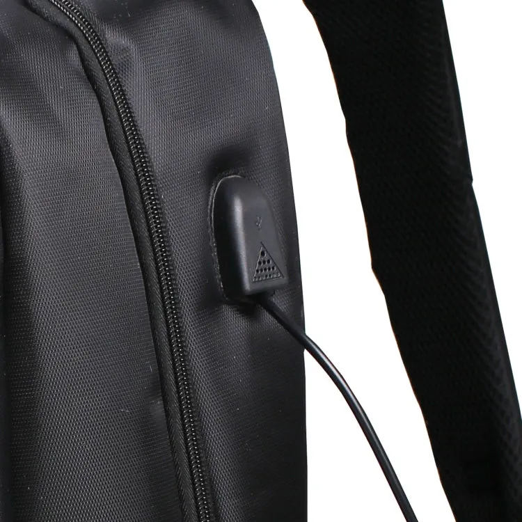 BL 9465  - Thick Nylon Laptop Backpack with USB Port