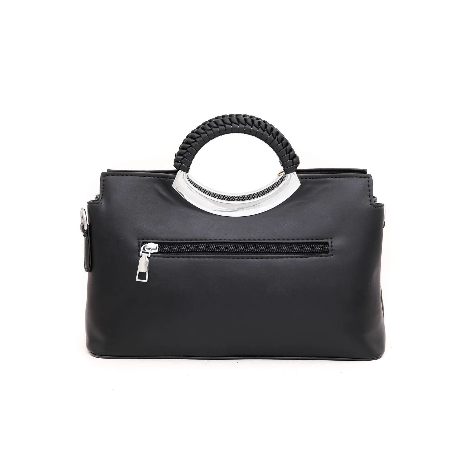 Black Formal Hand Bag P35899