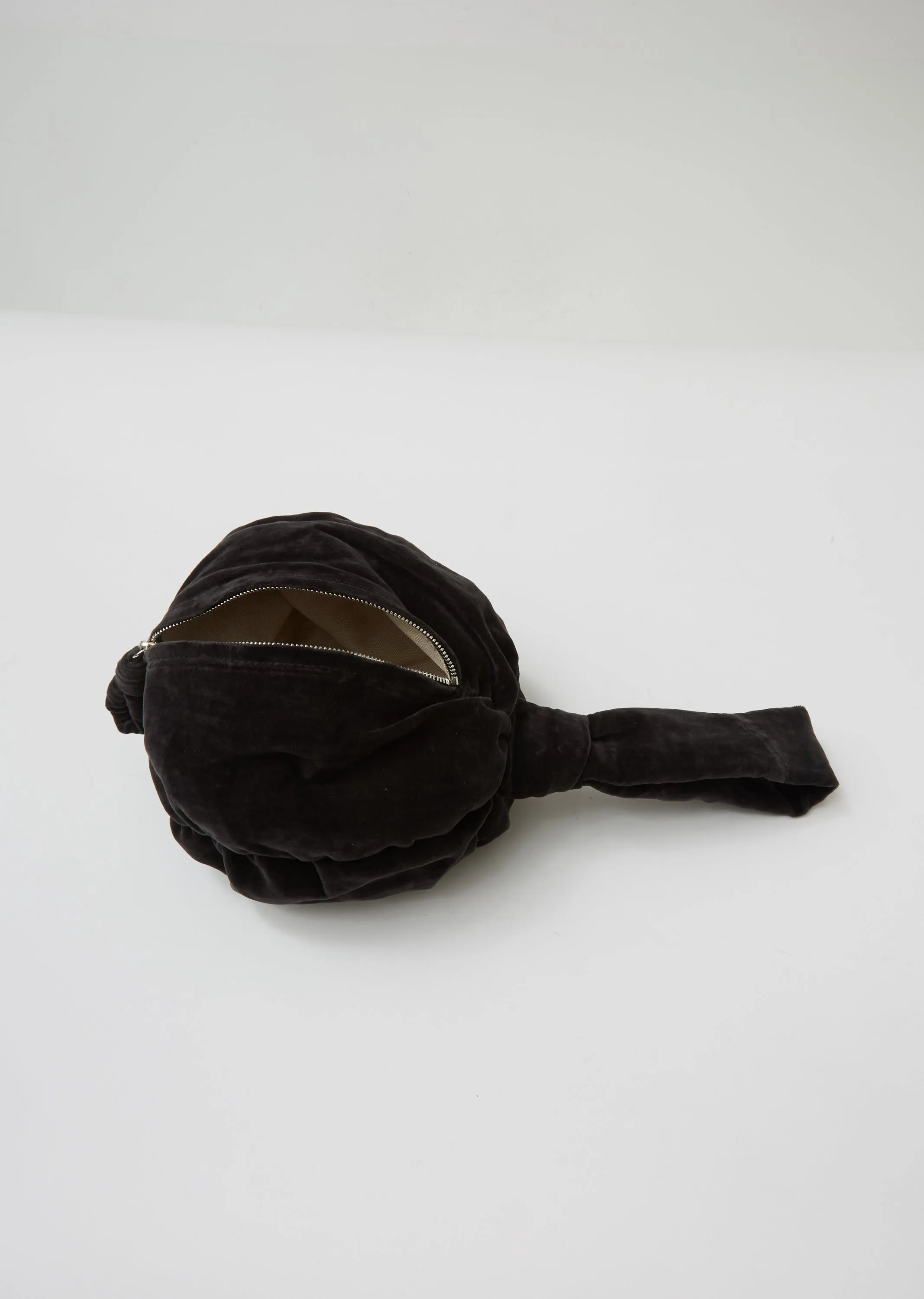 Black Velvet Purse Bag