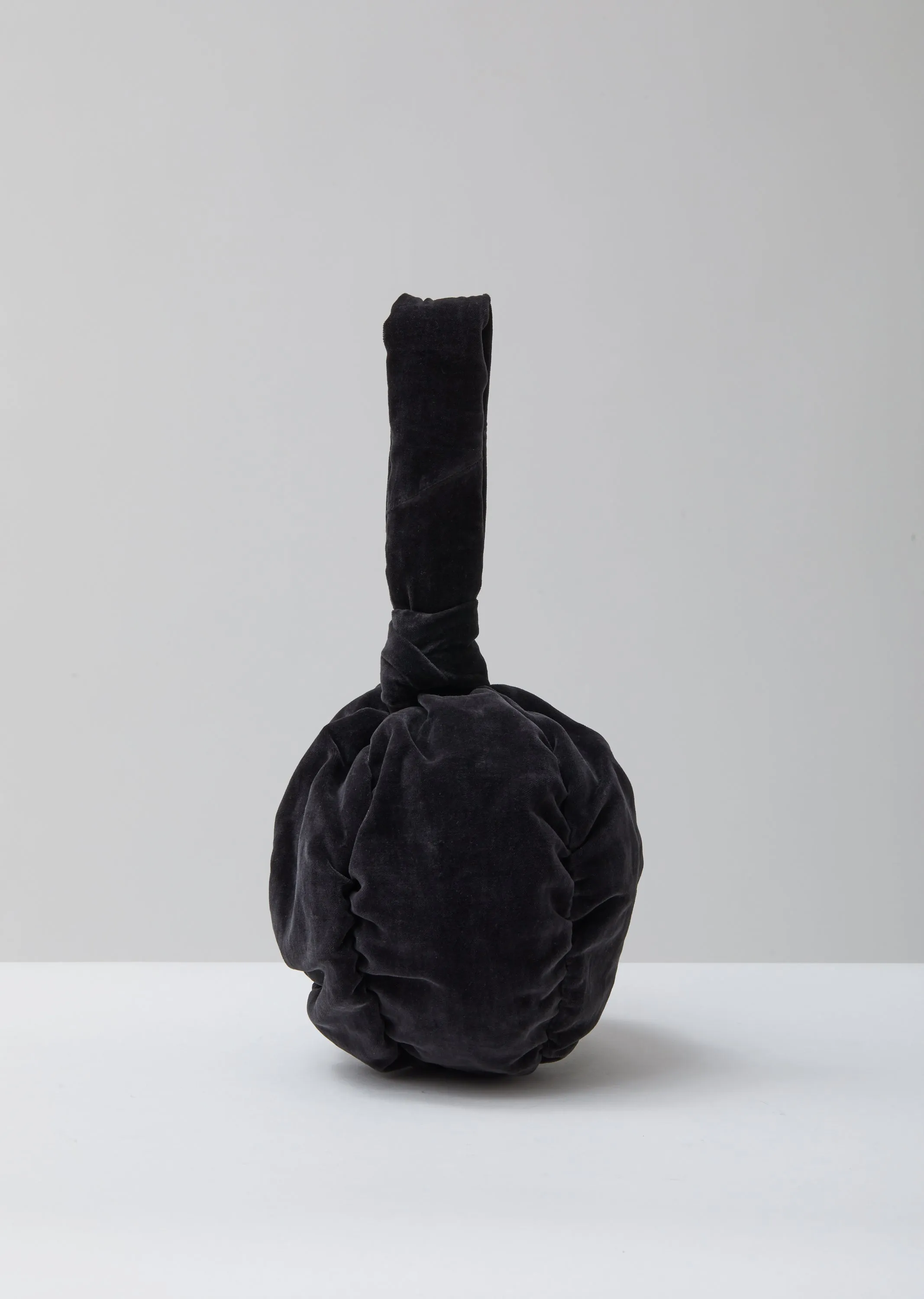 Black Velvet Purse Bag