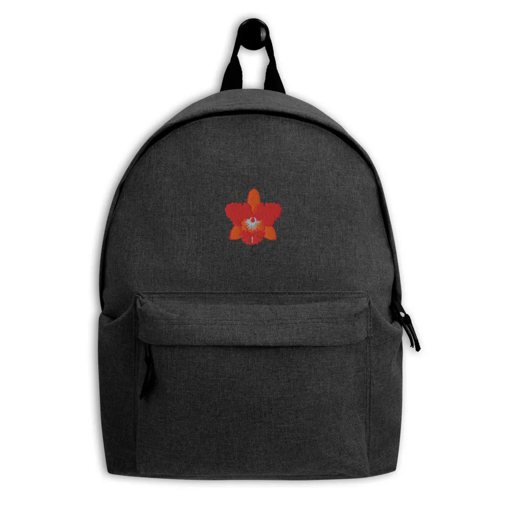 Cattleya Embroidered Backpack