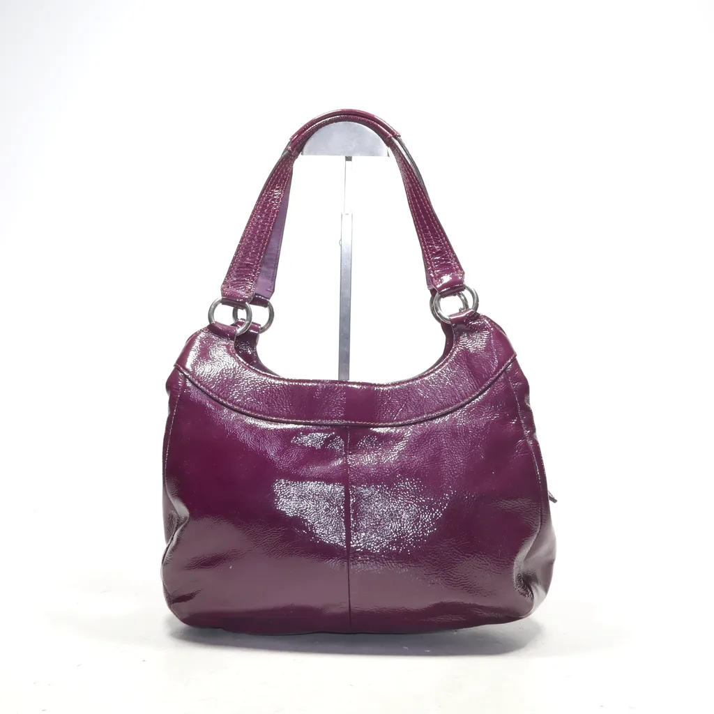Coach Soho Hobo Bags Pu Leather Burgundy Color For Women