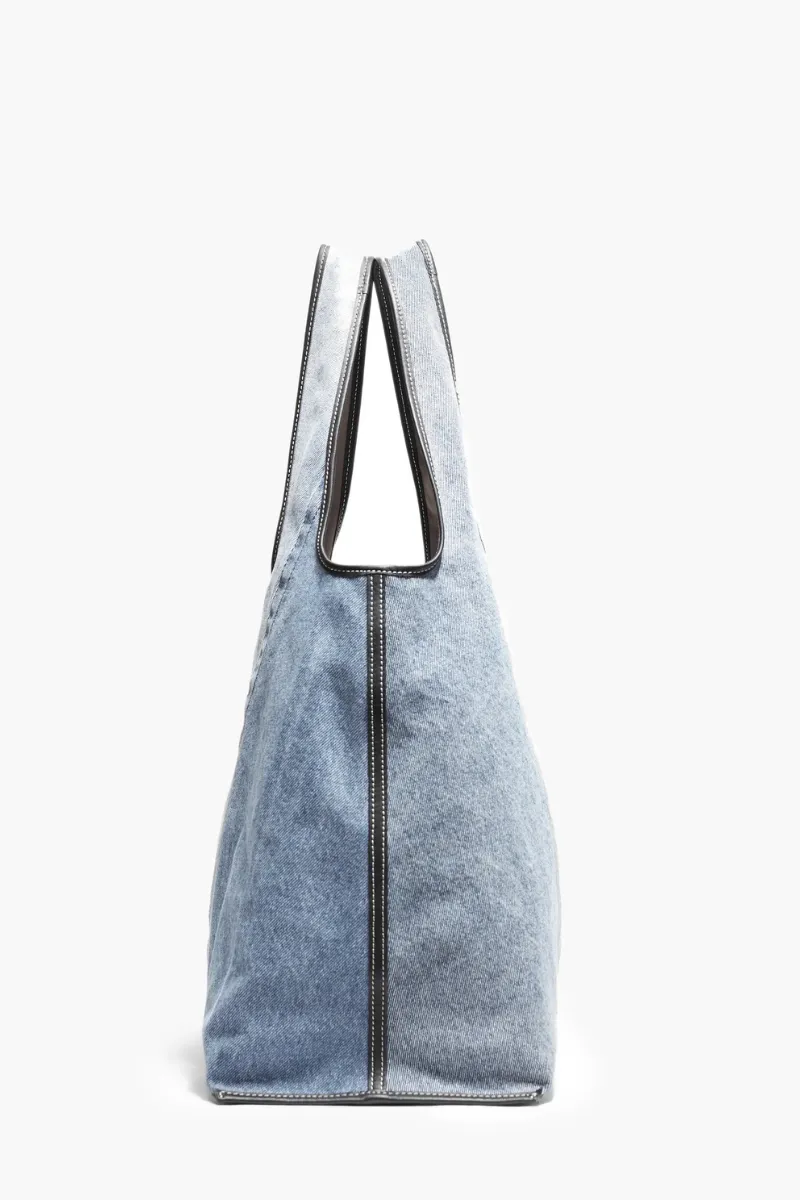 Denim Market Tote