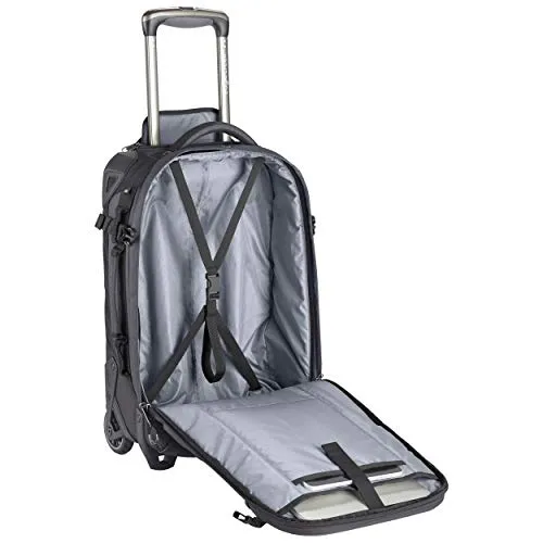 Eagle Creek ORV 2-Wheel International Carry-On Rolling Duffel, Asphalt Black