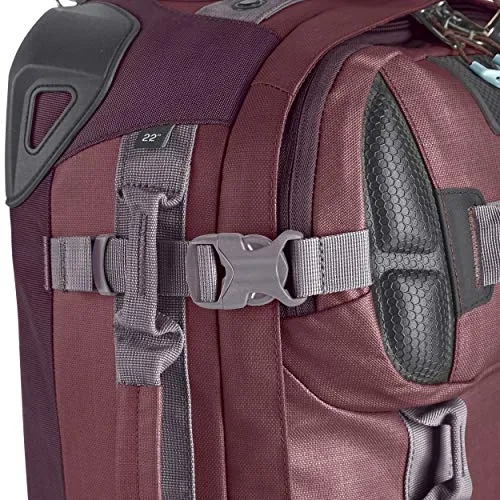 Eagle Creek ORV 2-Wheel International Carry-On Rolling Duffel, Earth Red