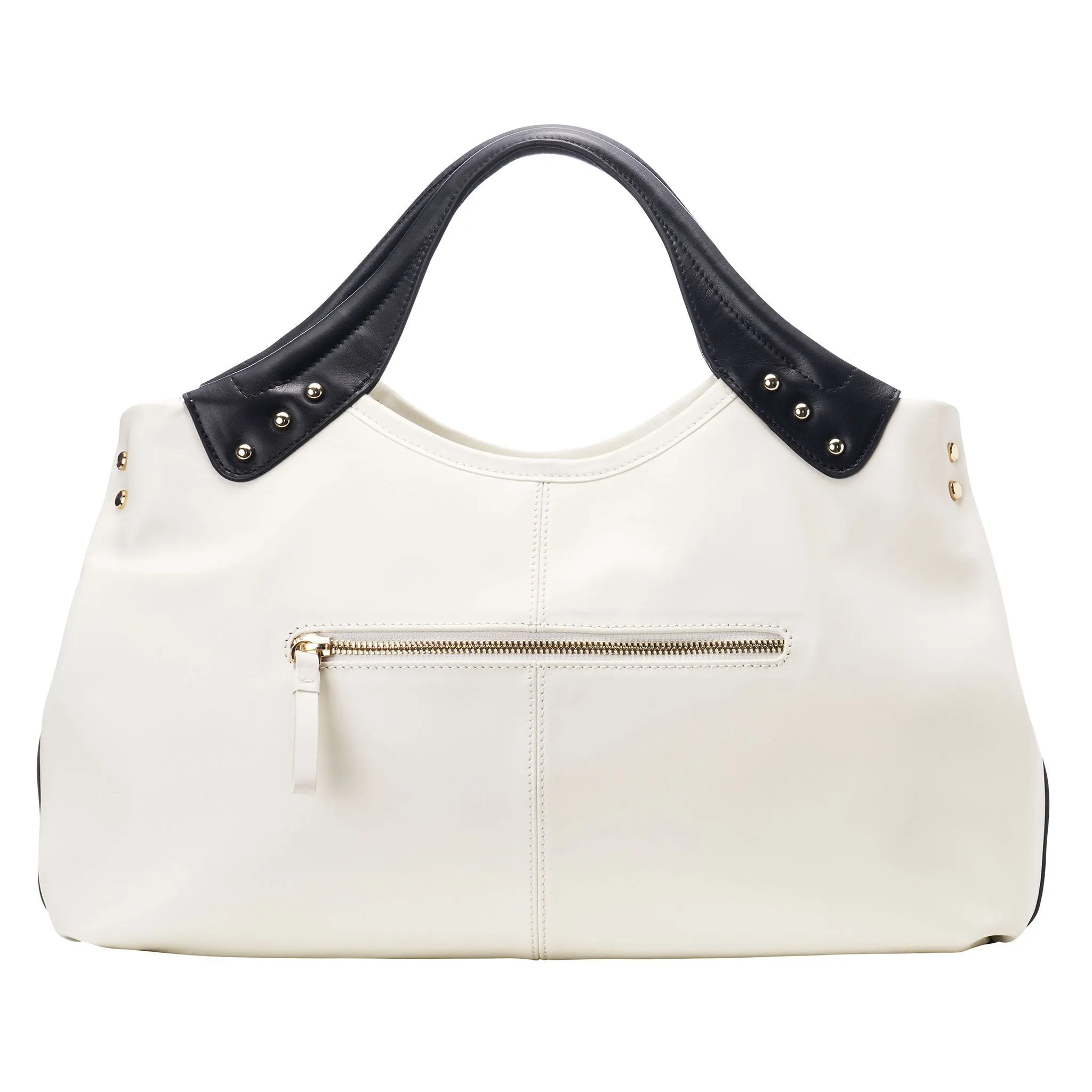 Feather White Tote