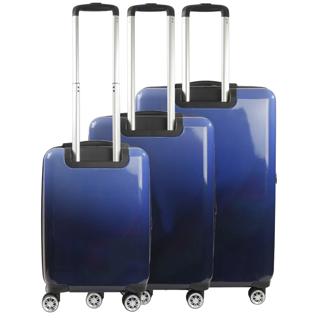Ful Impulse Ombre Hardside Spinner Luggage 3pc set, Blue