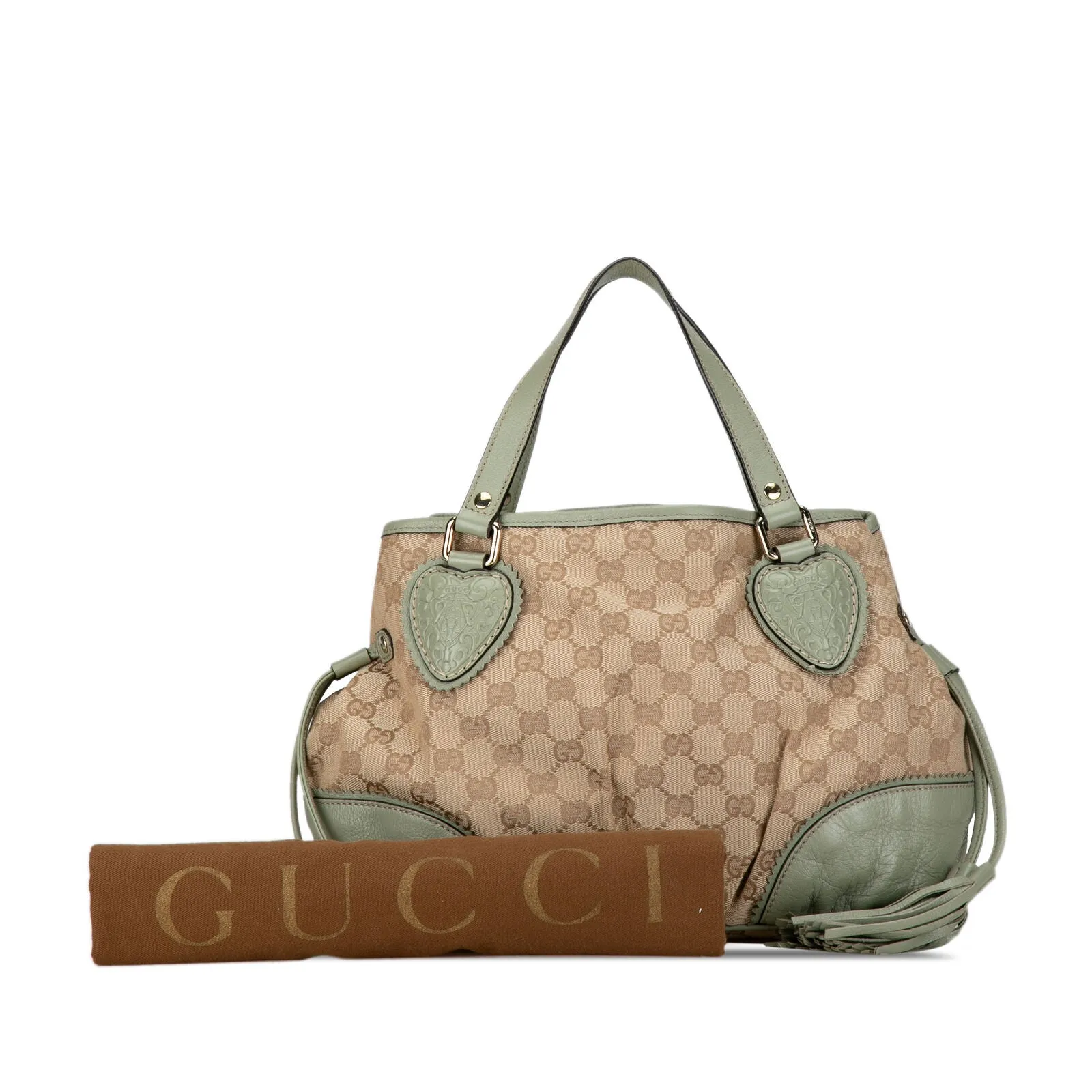 Gucci Gg Tribeca Tote Brown Beige