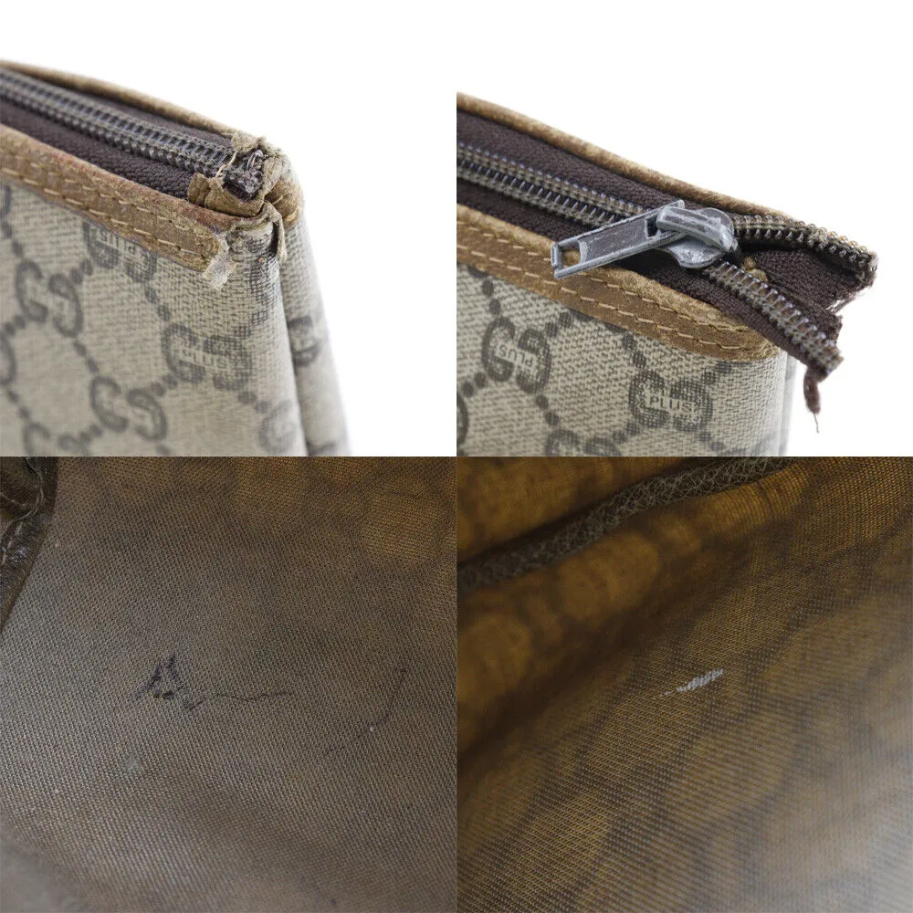 Gucci Tote Bag Sherry Beige/Red-Green Gg