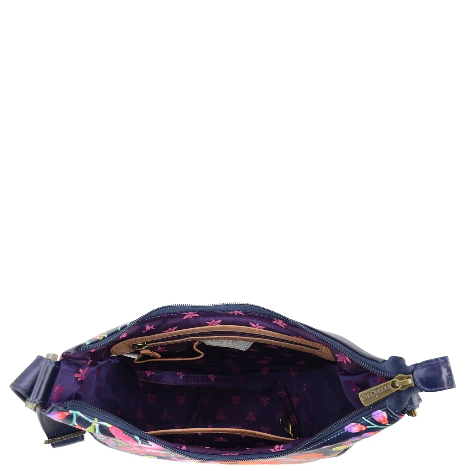 Hand Painted Studded Hobo