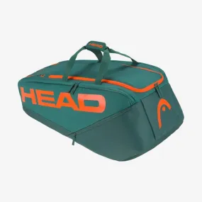 HEAD Pro Racket Bag - XL - DYFO (Green / Orange)