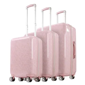 Hello Kitty x FUL Pose 3-Pc Hardshell Luggage (Pink)