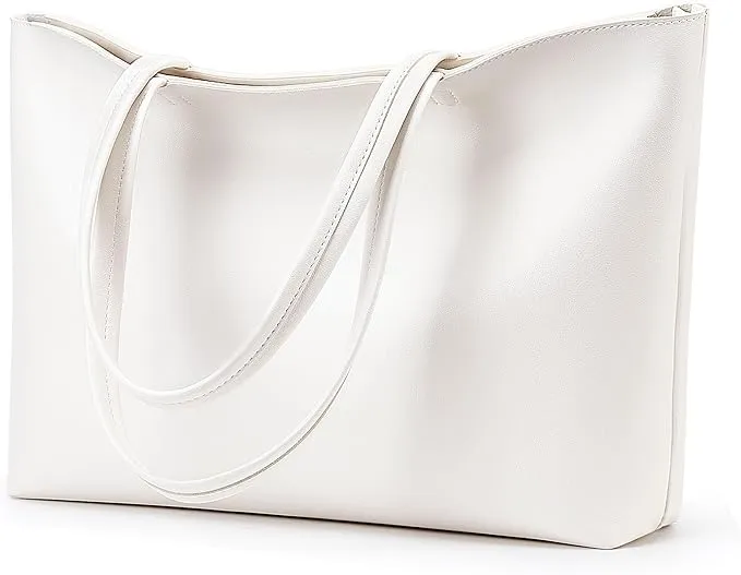 KALIDI Tote Bag Handbags for Women Large shoulder bag with Zipper Waterproof PU Women's Totes Ladies Bag for Work School Travel Daily Use