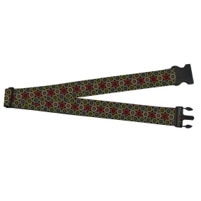 Luggage Strap - 2.0" - Aboriginal Black/Cream/Multi Color