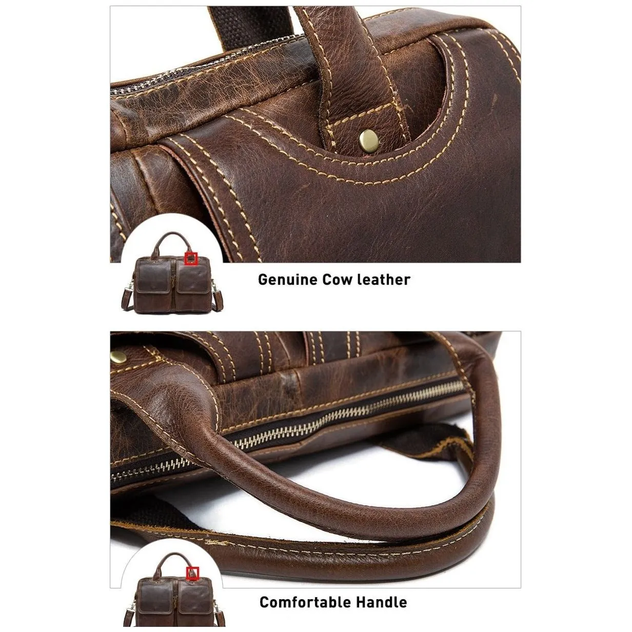 Luxalon Zip Briefcase