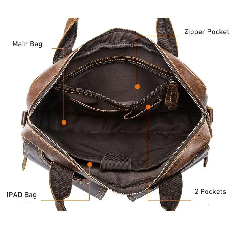 Luxalon Zip Briefcase