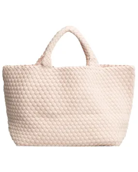 Medium St. Barths Solid Tote in Ecru