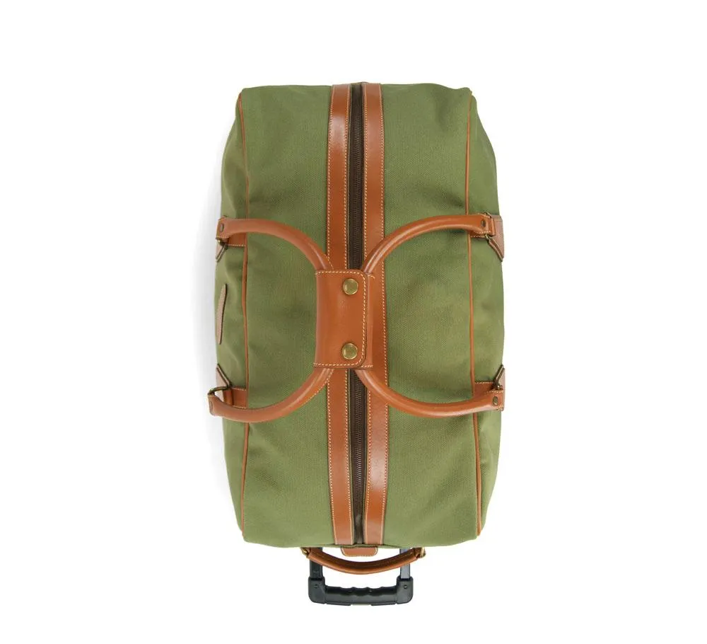 Medium Wheeled Canvas Holdall