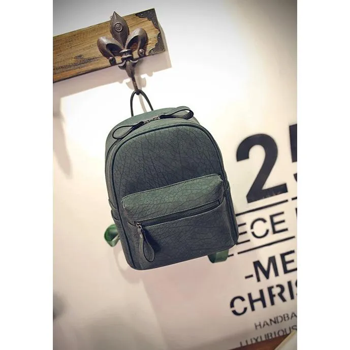 Mini Leather Backpack
