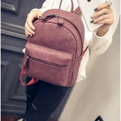 Mini Leather Backpack