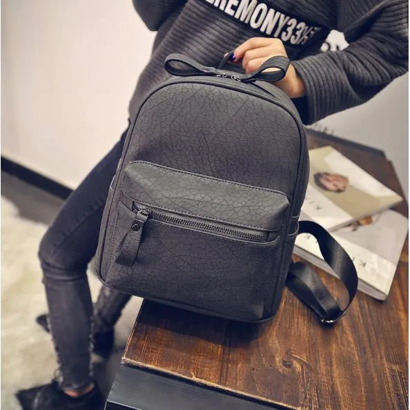 Mini Leather Backpack