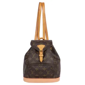 Monogram Montsouris Backpack PM (Authentic Pre-owned)