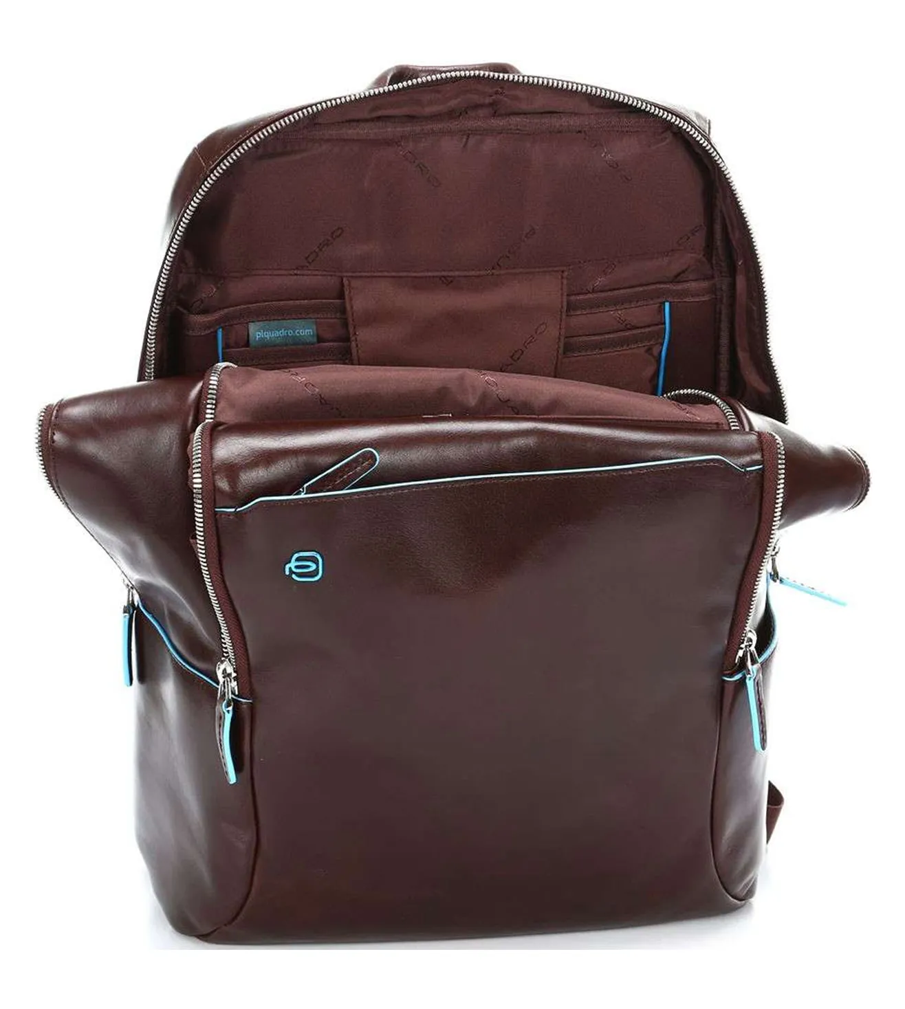 Piquadro Blue Square Laptop Backpack