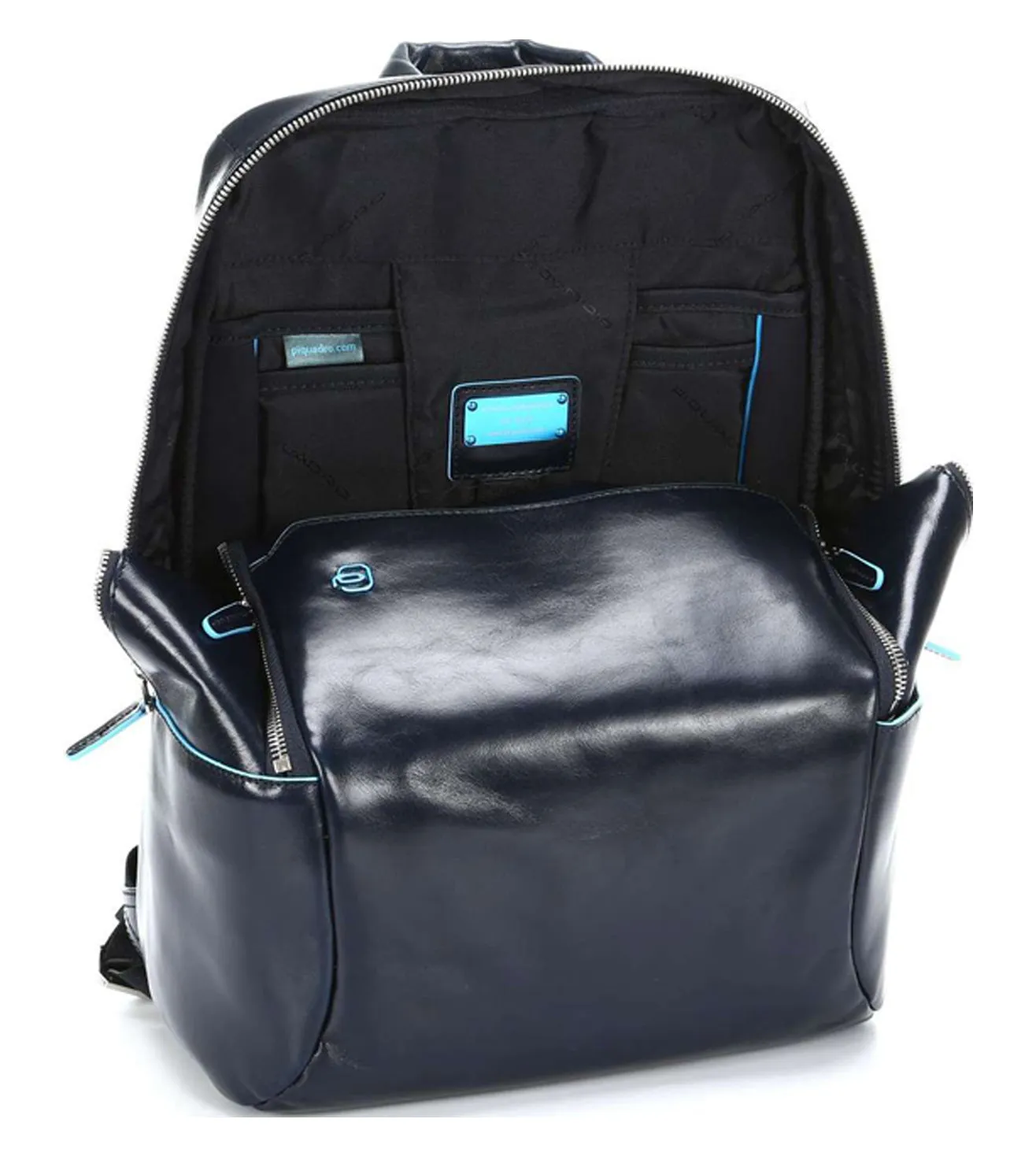 Piquadro Blue Square Laptop Backpack