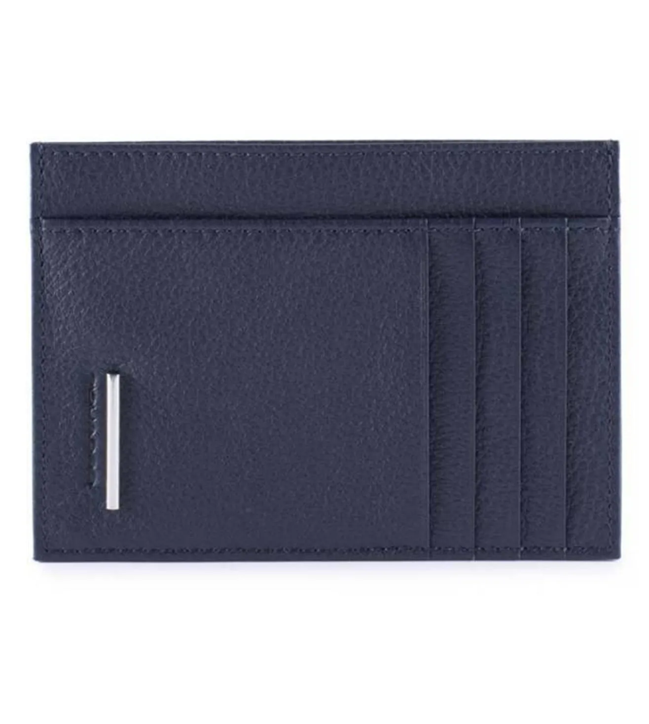 Piquadro Modus Men's Blue Coin & Card Case
