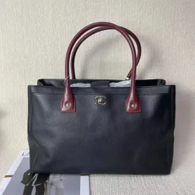 Preloved Chanel Tote Bag 5020714 Black Leather