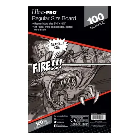 Regular Size Comic Boards (100ct)