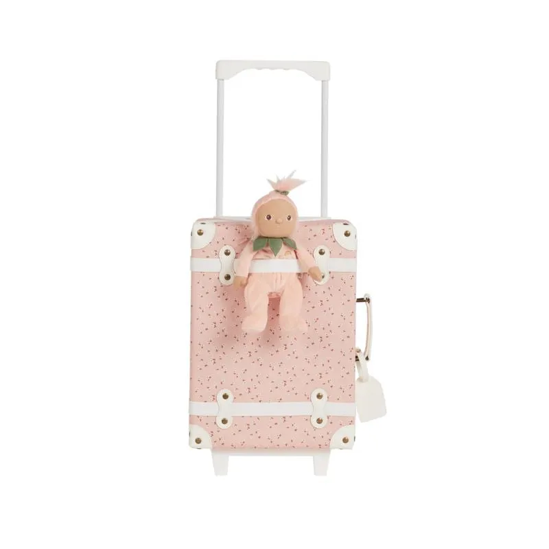 See-Ya Suitcase - Pink Daisies