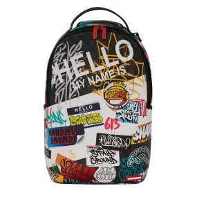 Sprayground Hello World V14 Deluxe Backpack