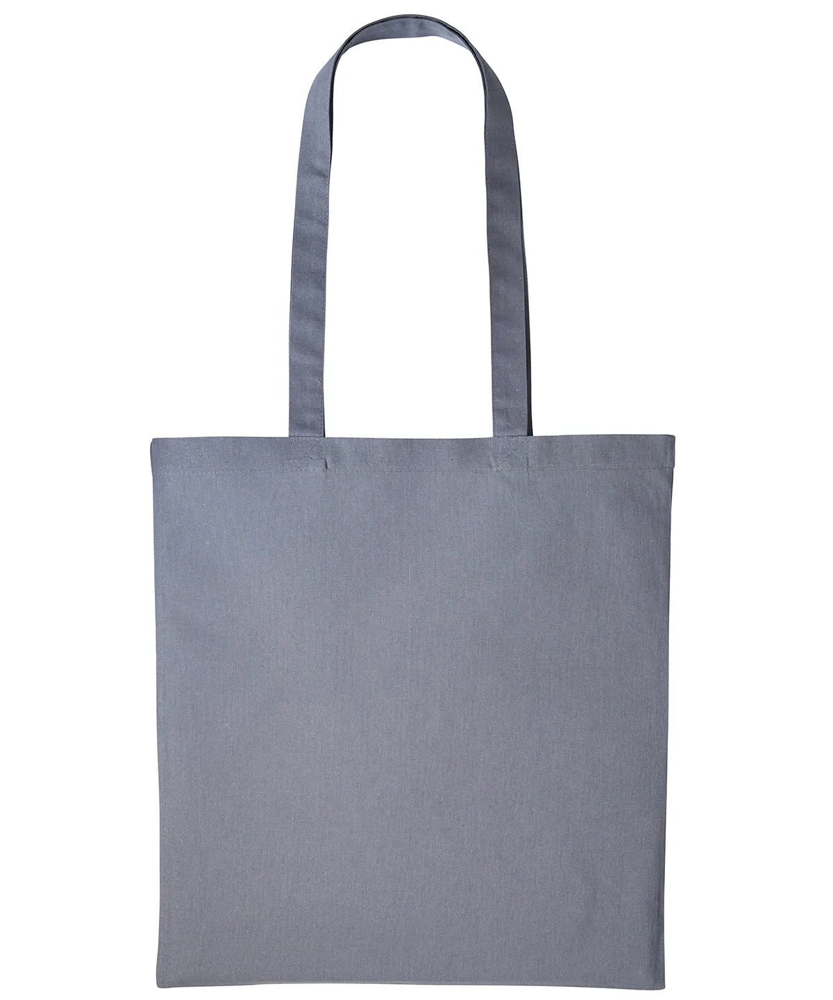 Steel Mid Grey - Cotton shopper long handle