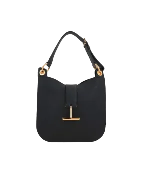 Tara Grainy Leather Shoulder Bag