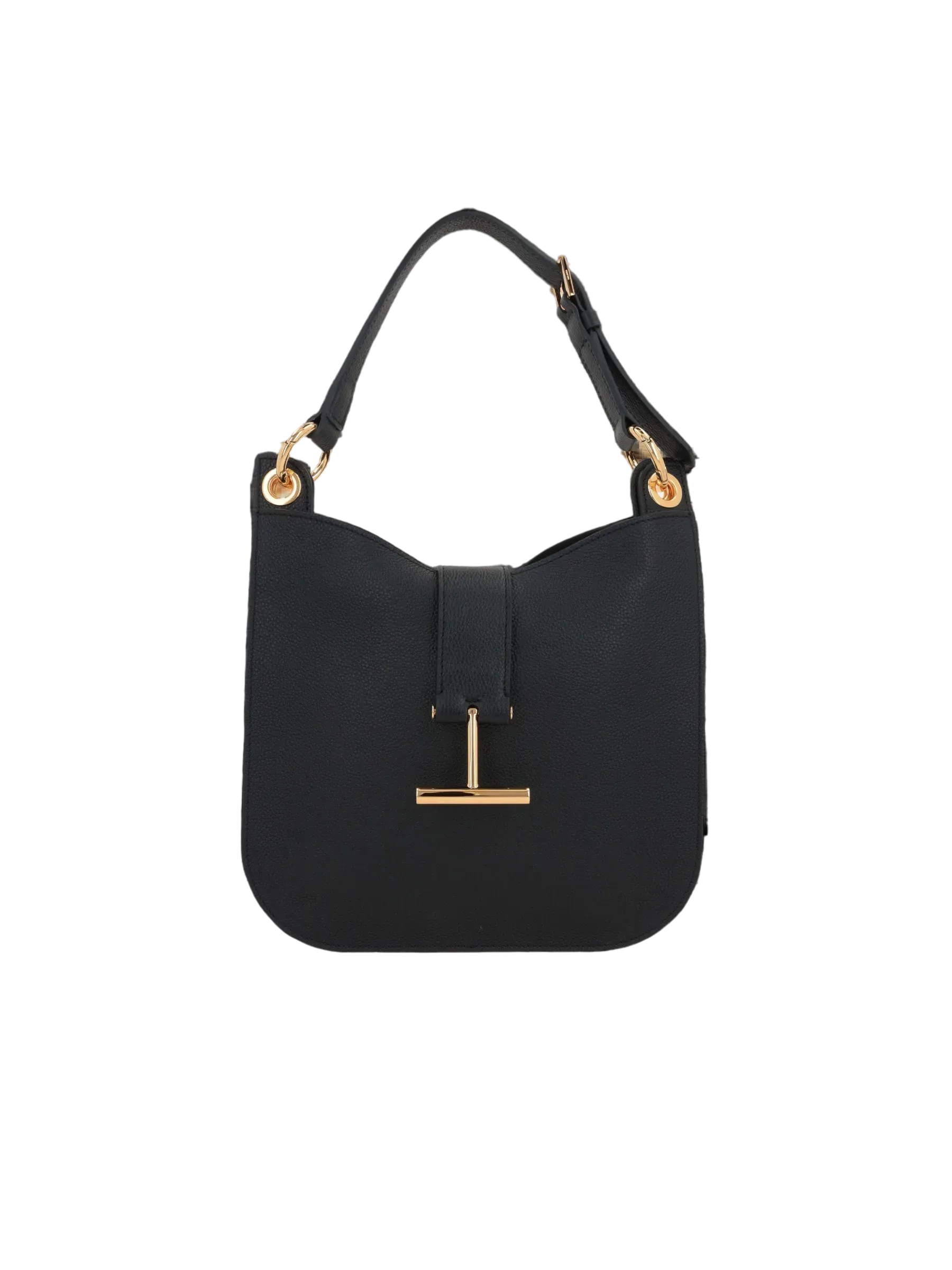 Tara Grainy Leather Shoulder Bag