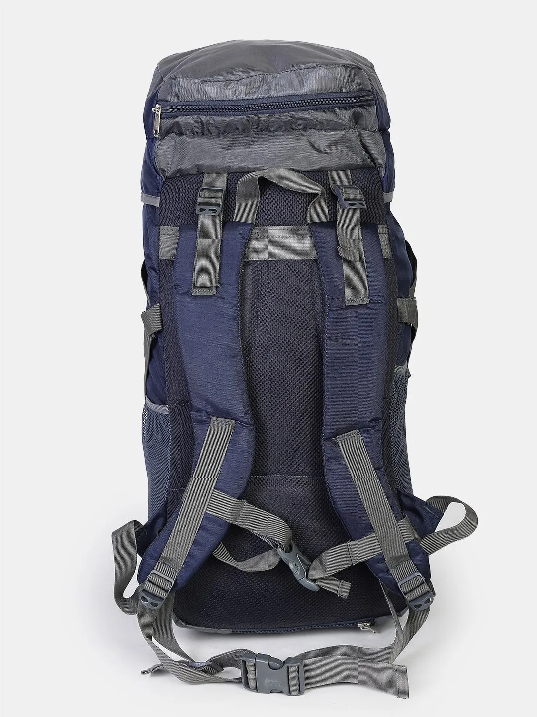 Teakwood Black Solid Rucksack - Grey