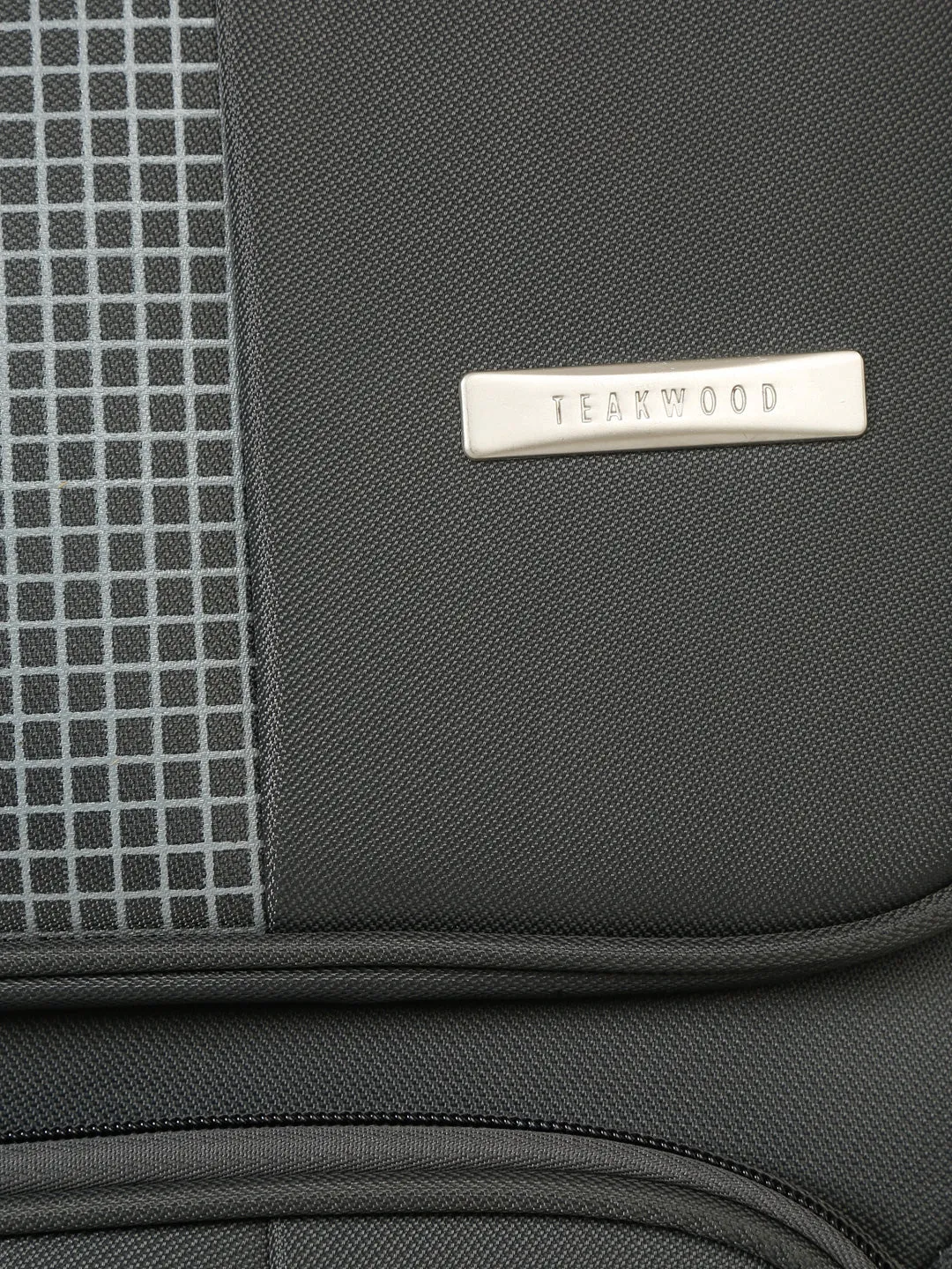 Teakwood Grey Soft Sided Trolley Bag