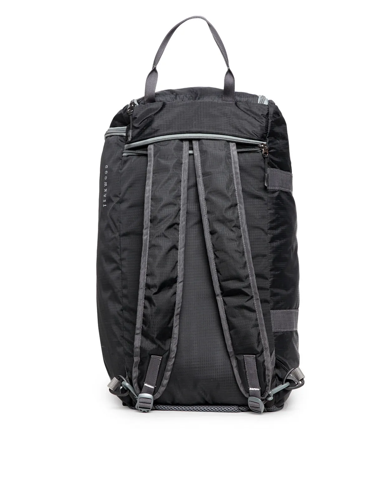 Teakwood Polyester Duffel Bag - Black