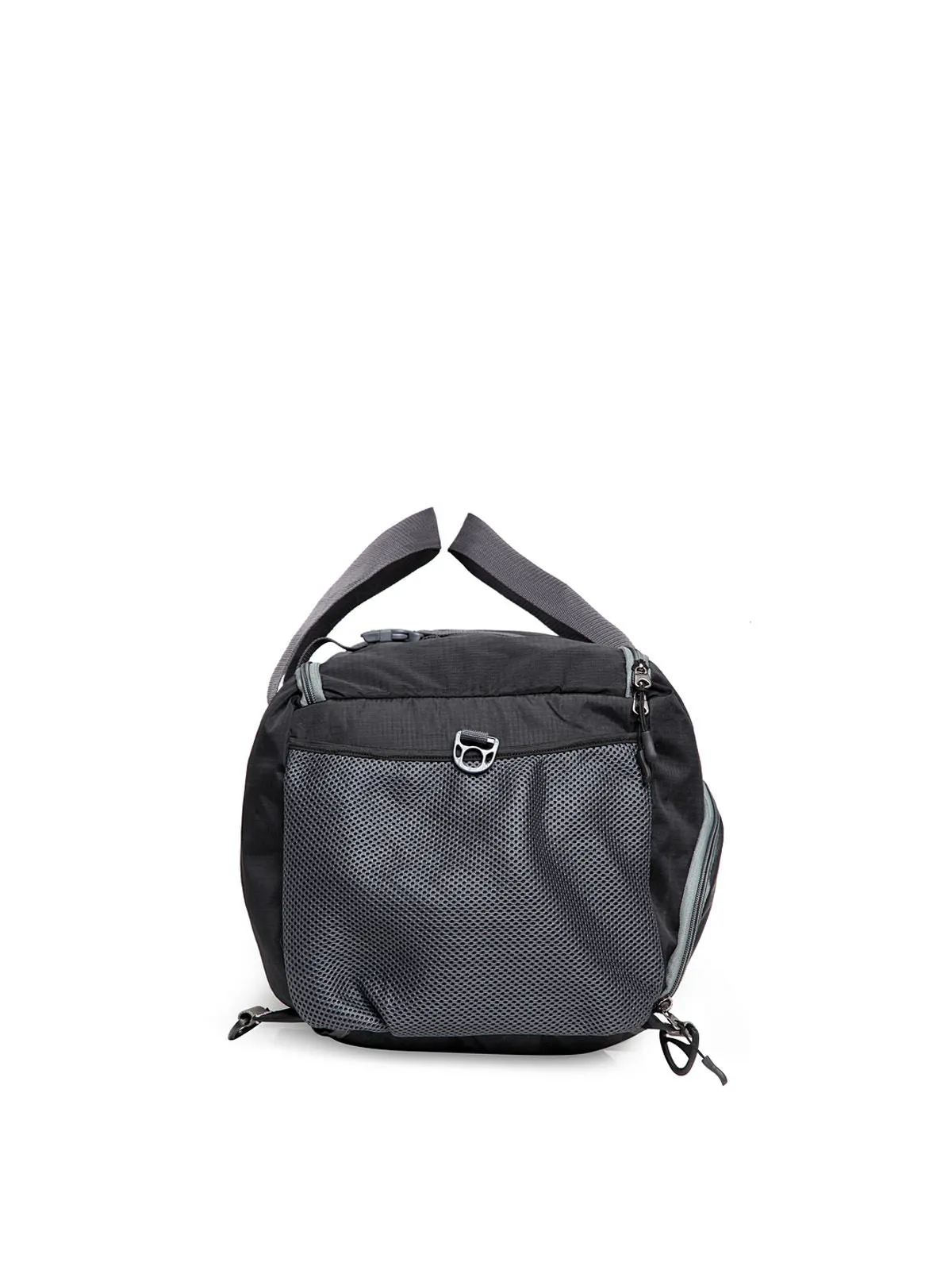 Teakwood Polyester Duffel Bag - Black