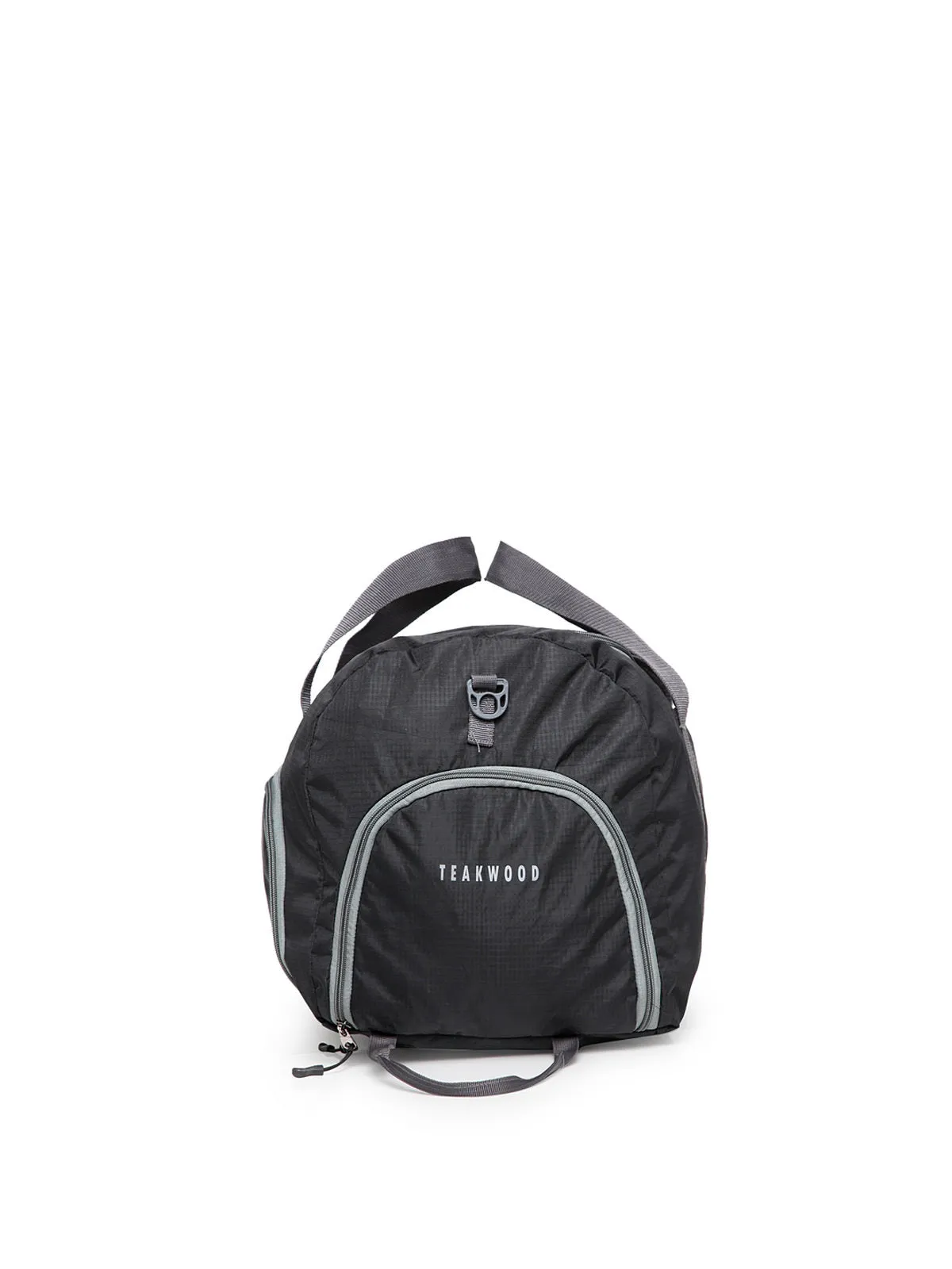 Teakwood Polyester Duffel Bag - Black