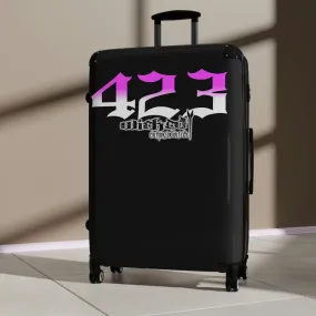 Wicked 423 Hot Pink /White Suitcases